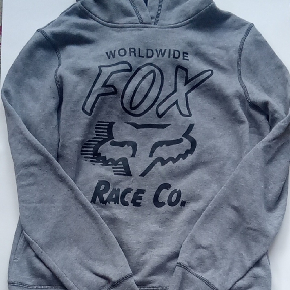 Fox Worldwide Race Co. Charcoal Hoodie